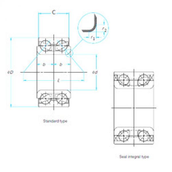 Rodamiento GB12399.R07 SNR #1 image