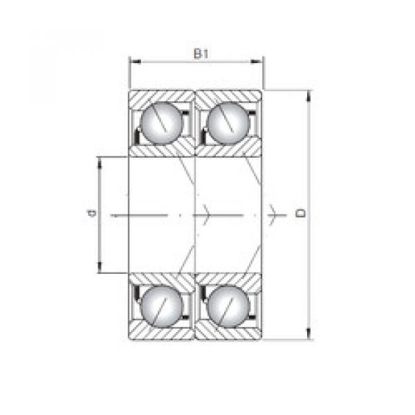 Rodamiento 7012 BDT ISO #1 image