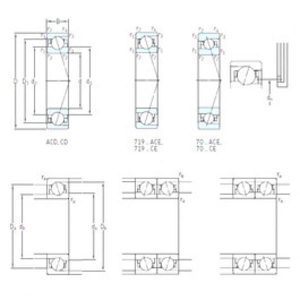 Rodamiento 7224 ACD/HCP4A SKF #1 image