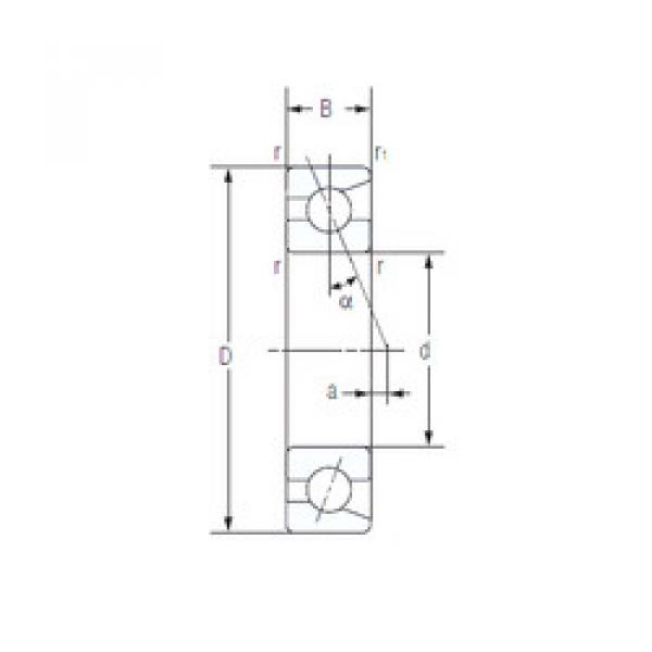 Rodamiento 7206C NACHI #1 image