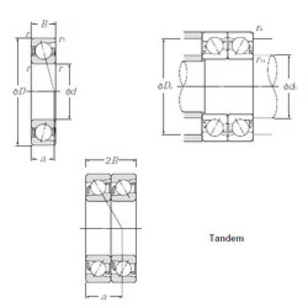 Rodamiento 7021DT NTN #1 image