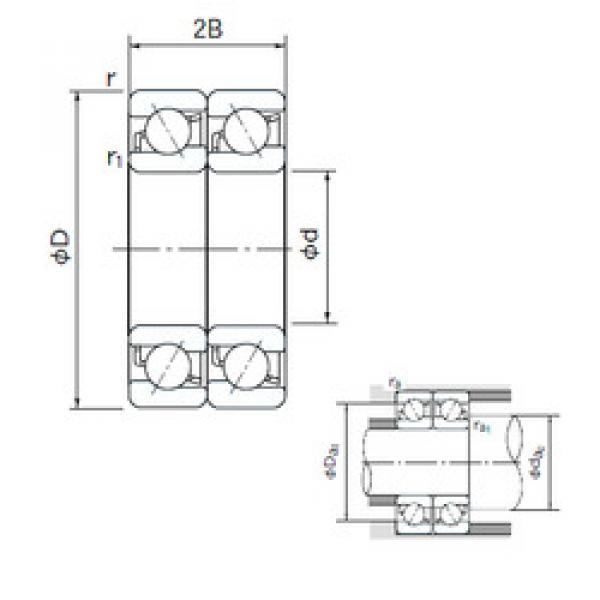 Rodamiento 7236BDT NACHI #1 image