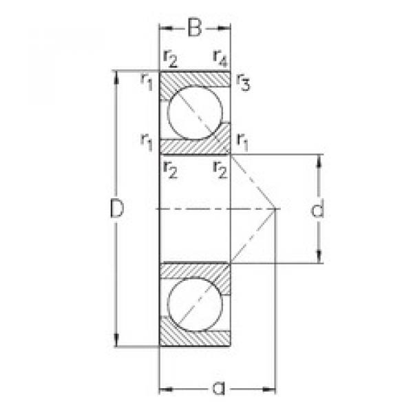 Rodamiento 7212-BE-TVP NKE #1 image