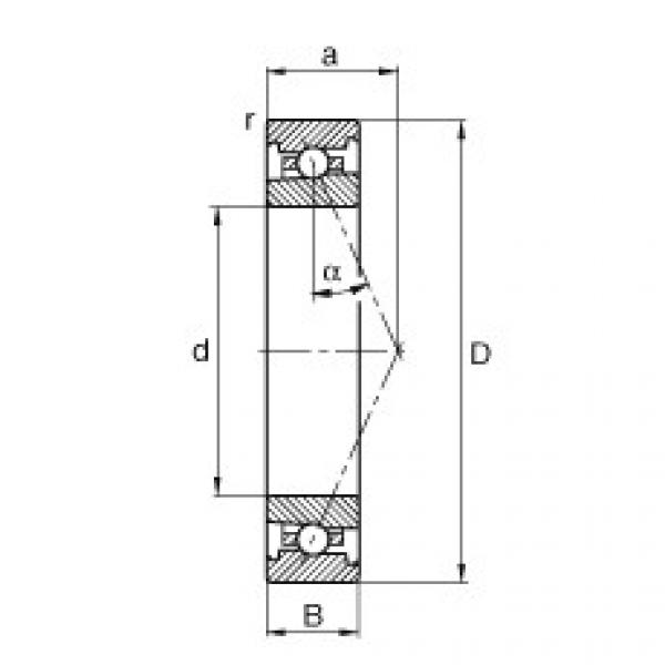 Rodamiento HS7016-E-T-P4S FAG #1 image