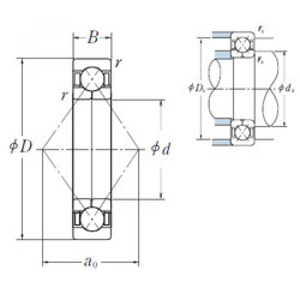 Rodamiento QJ 326 NSK #1 image