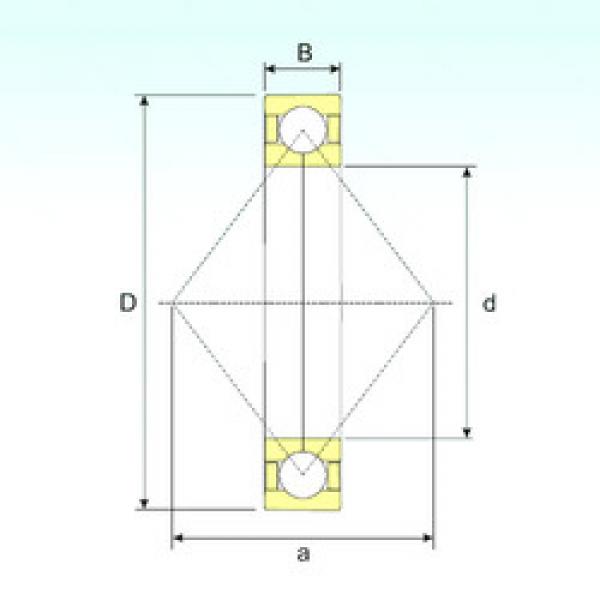 Rodamiento QJ 324 N2 M ISB #1 image