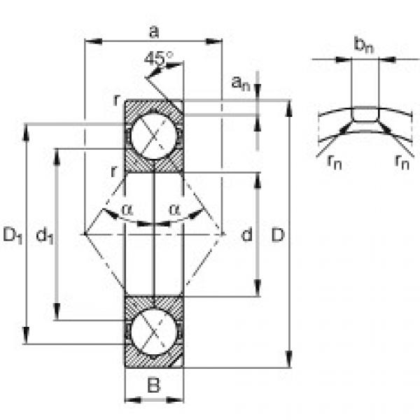 Rodamiento QJ228-N2-MPA FAG #1 image