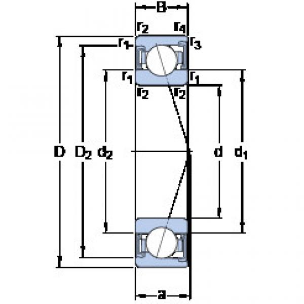 Rodamiento S71913 CD/P4A SKF #1 image