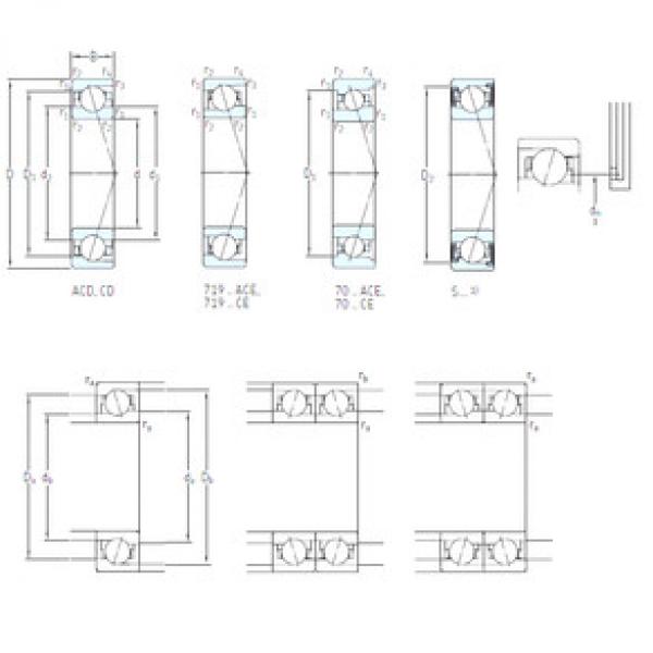 Rodamiento S7005 CE/HCP4A SKF #1 image