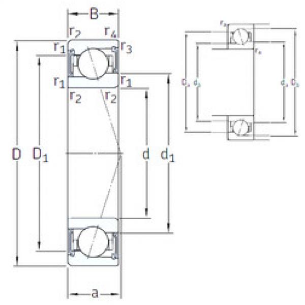 Rodamiento VEB 60 /S 7CE3 SNFA #1 image