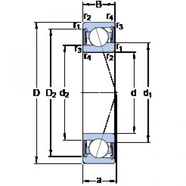 Rodamiento S71911 ACE/P4A SKF #1 image