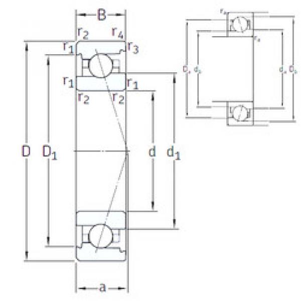 Rodamiento VEX 10 7CE3 SNFA #1 image