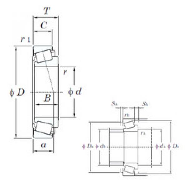 Rodamiento L225849/L225810 KOYO #1 image