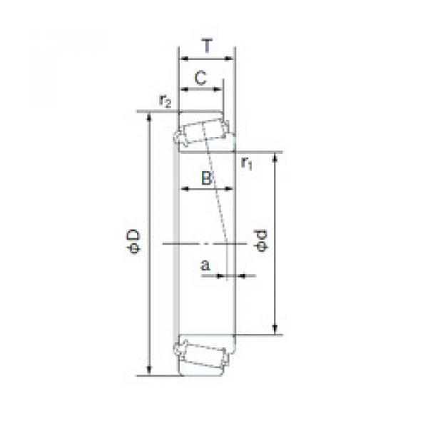 Rodamiento 71450/71750 NACHI #1 image