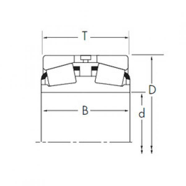 Rodamiento H244849D/H244810+H244810EA Timken #1 image