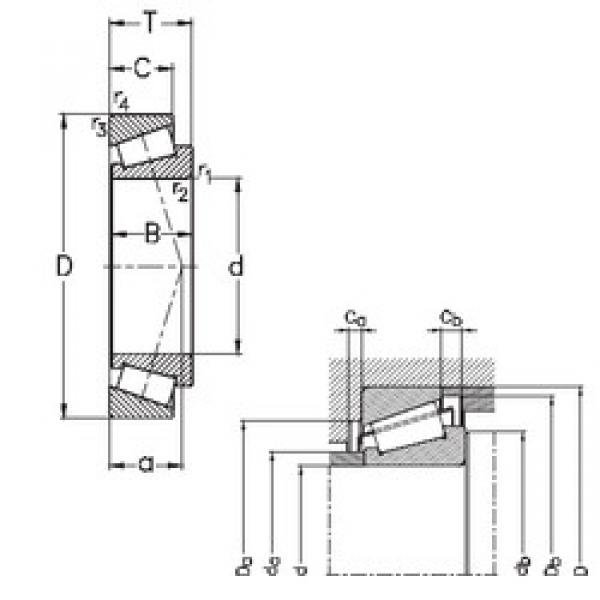 Rodamiento 32028-X NKE #1 image