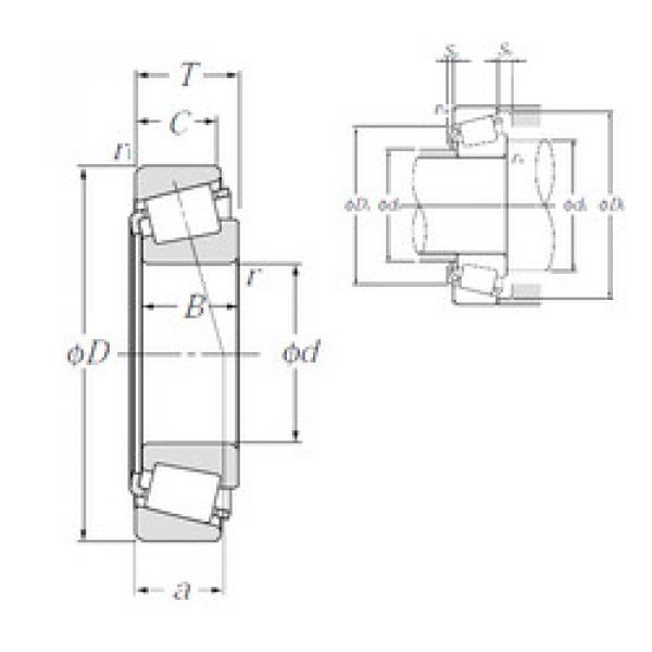 Rodamiento 32026XU NTN #1 image