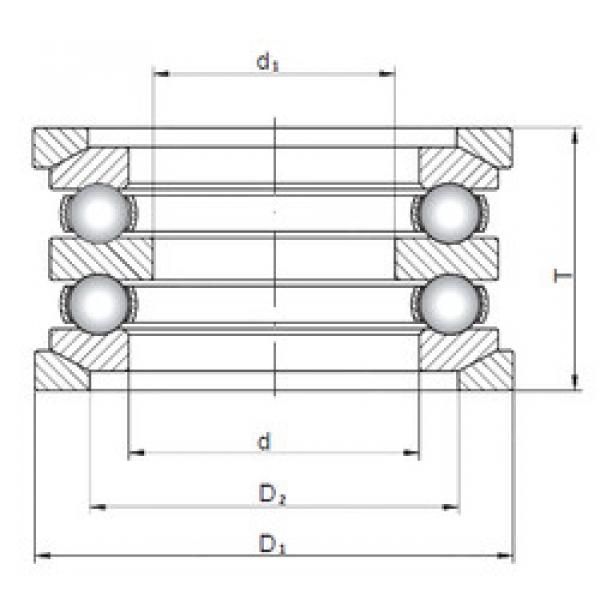 Rodamiento 54411U+U411 ISO #1 image