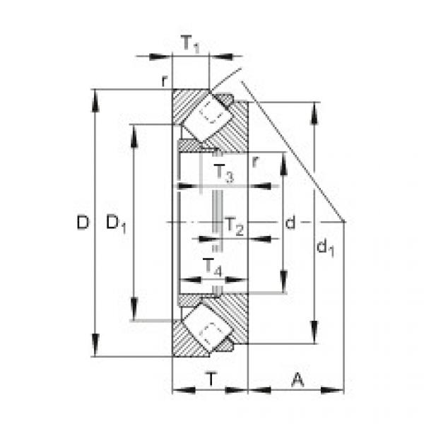 Rodamiento 29368-E1-MB FAG #1 image