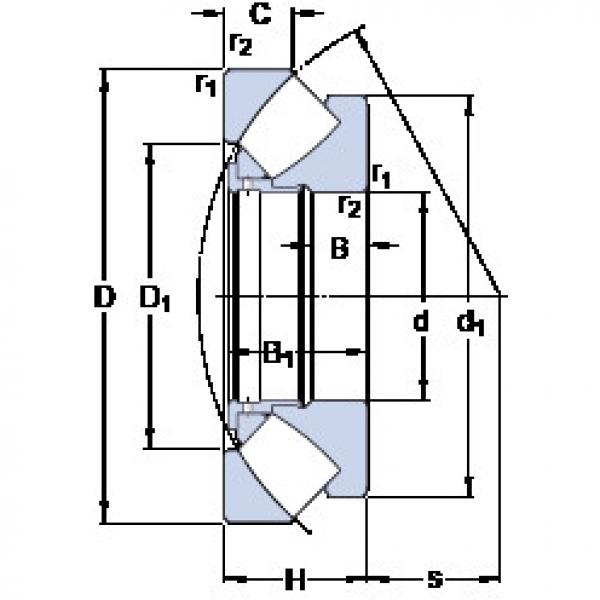 Rodamiento 294/1000 EF SKF #1 image