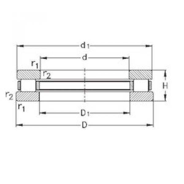 Rodamiento 81106-TVPB NKE #1 image