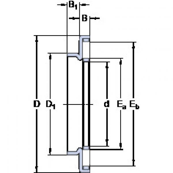 Rodamiento AXW 15 + AXK 1528 SKF #1 image