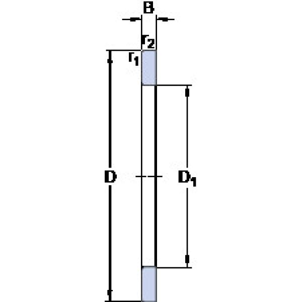 Rodamiento GS 81211 SKF #1 image