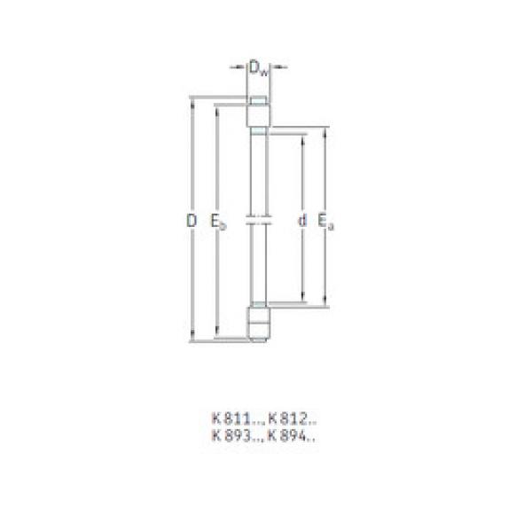 Rodamiento K81134TN SKF #1 image