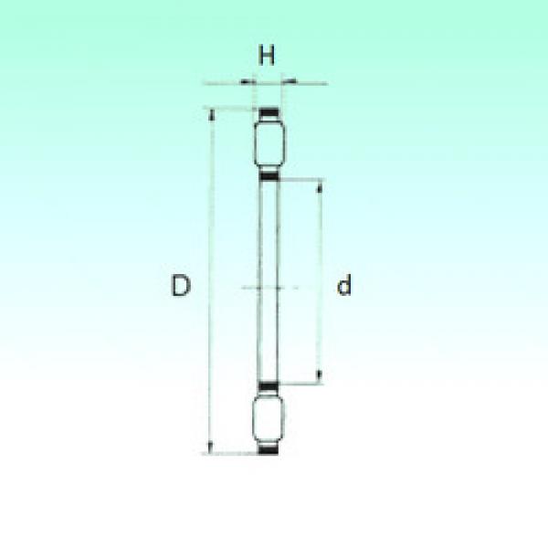 Rodamiento K81208TN NBS #1 image