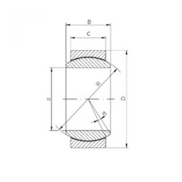 Rodamiento GE140UK-2RS ISO #1 image