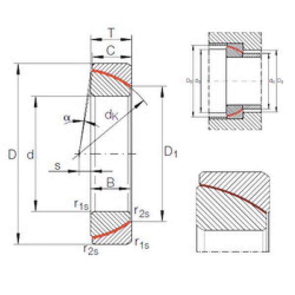 Rodamiento GE 40 SW INA #1 image