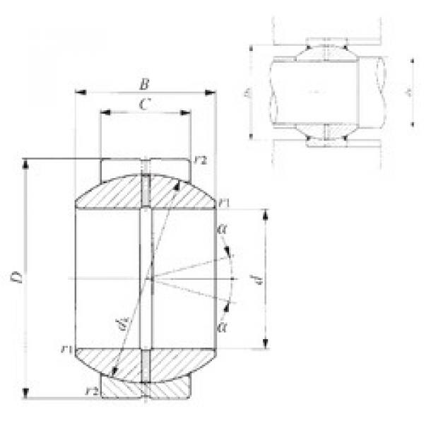 Rodamiento GE 240GS IKO #1 image