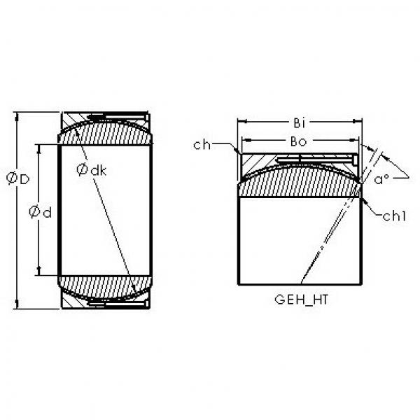 Rodamiento GEH320HT AST #1 image