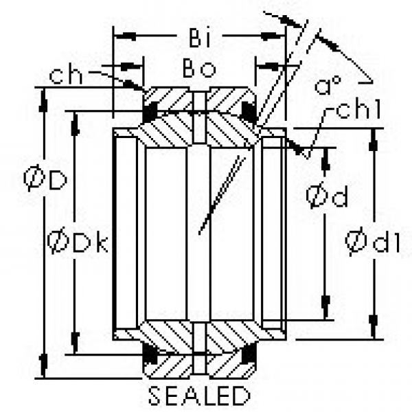 Rodamiento GEWZ22ES-2RS AST #1 image