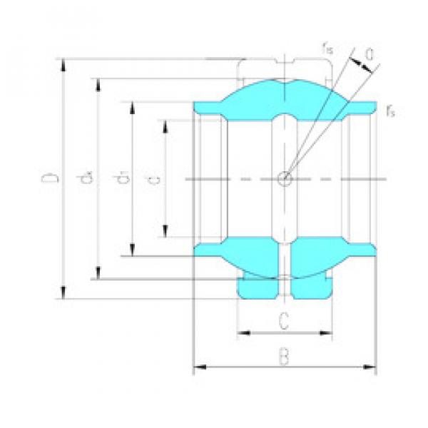 Rodamiento GEEM50ES-2RS LS #1 image