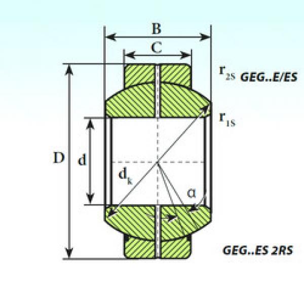 Rodamiento GEG 280 ES ISB #1 image