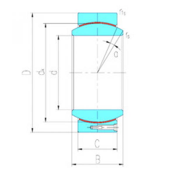 Rodamiento GEH160HT LS #1 image