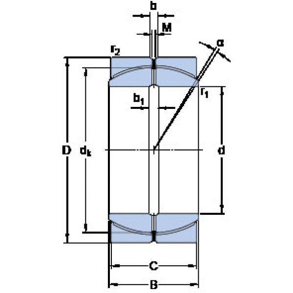 Rodamiento GEP 800 FS SKF #1 image