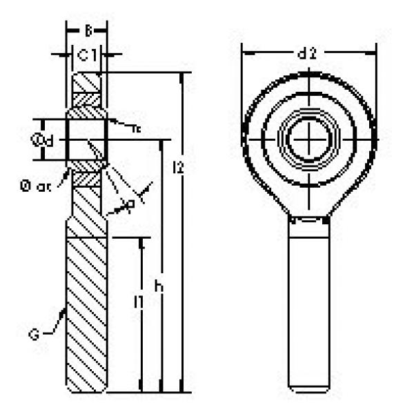 Rodamientos SA50ET-2RS AST #1 image