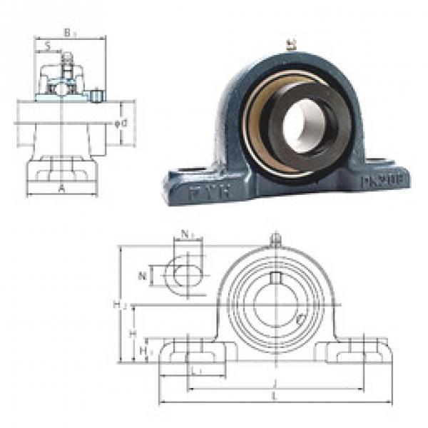 Rodamiento NAPK202 FYH #1 image