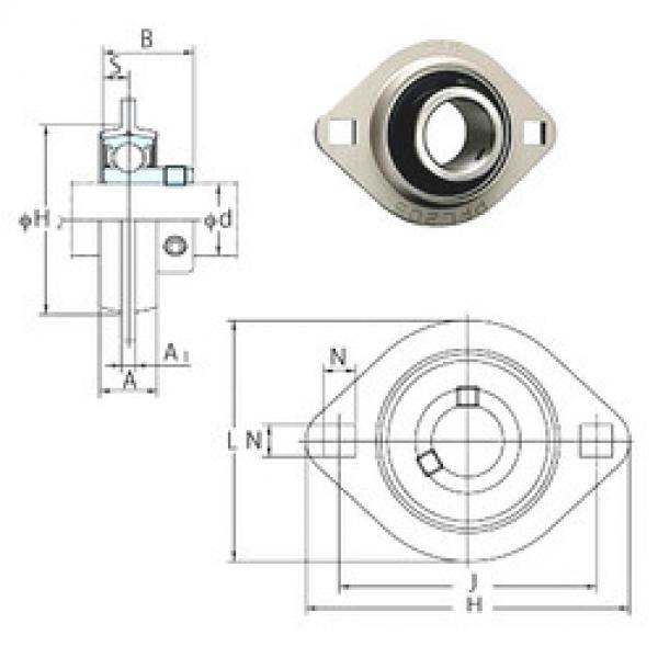 Rodamiento SBPFL207-20 FYH #1 image