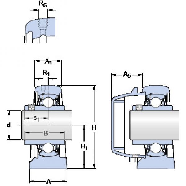 Rodamiento SYFWR 40 YTHR SKF #1 image