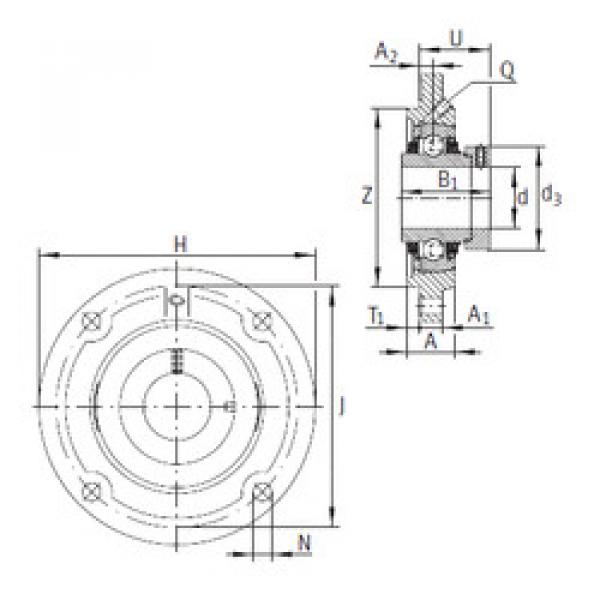 Rodamiento TFE25 INA #1 image