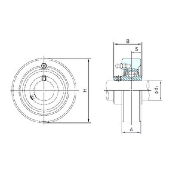 Rodamiento UCC316 NACHI #1 image