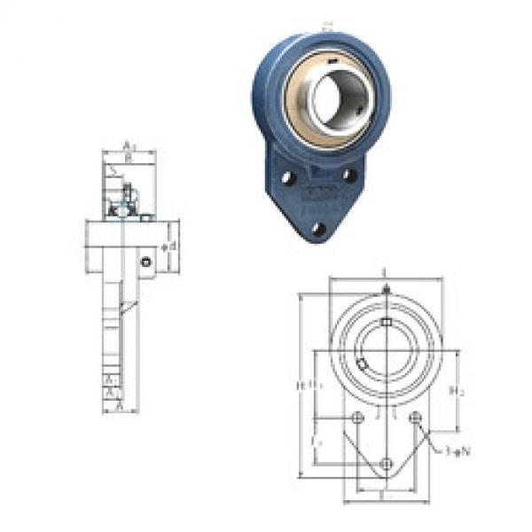 Rodamiento UCFB205-16 FYH #1 image