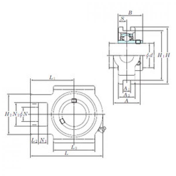 Rodamiento UCTX11 KOYO #1 image