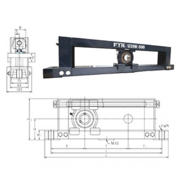 Rodamiento UCTU210-700 FYH #1 image