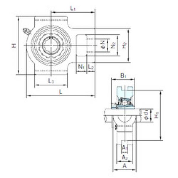 Rodamiento UKT217+H2317 NACHI #1 image