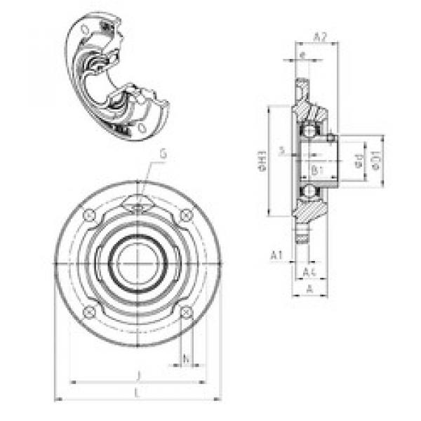 Rodamiento USFEE209 SNR #1 image