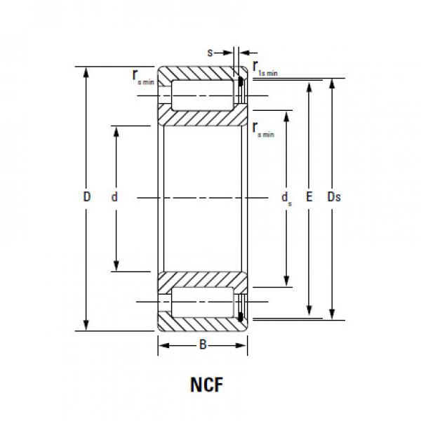 Bearing NNU4160MAW33 NNU4076MAW33 #1 image